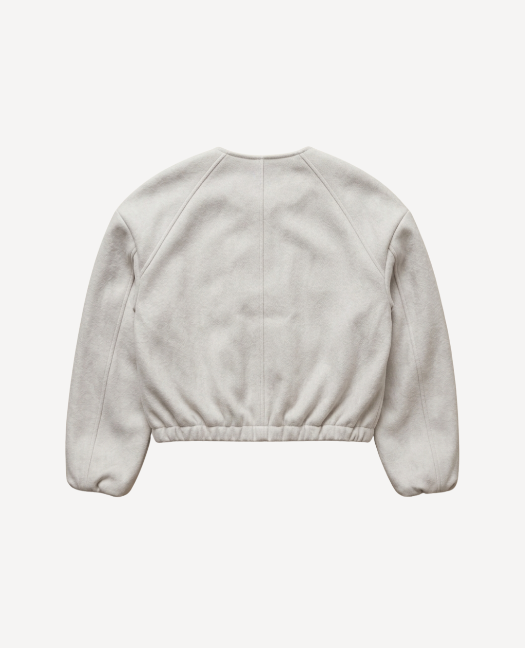 Chaqueta Paño Gris Claro