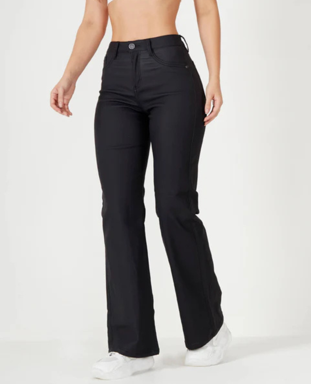 Pantalon mom flare shop