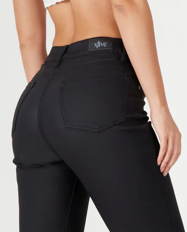 Pantalon mom flare shop