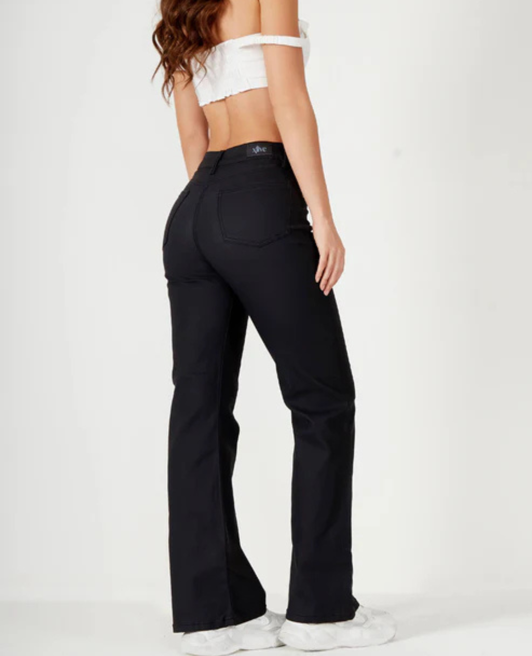 Pantalon mom flare shop