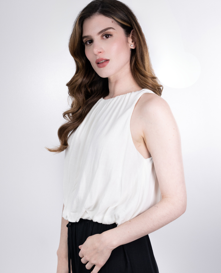 Halter Globo Blanco