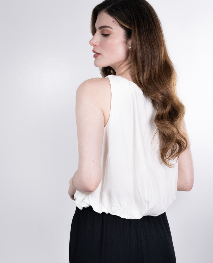 Halter Globo Blanco