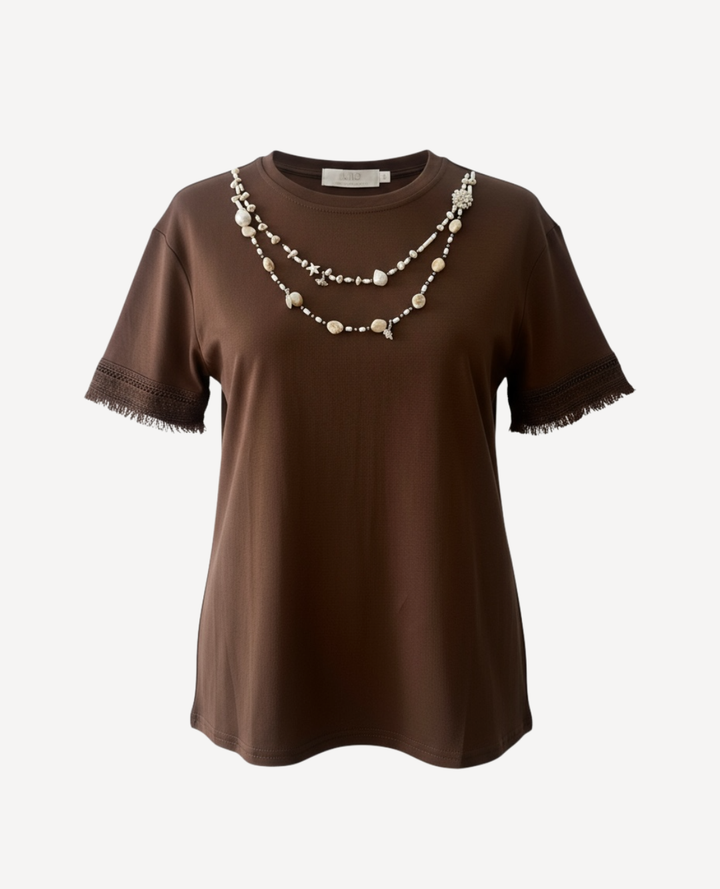 Camiseta Conchitas Chocolate