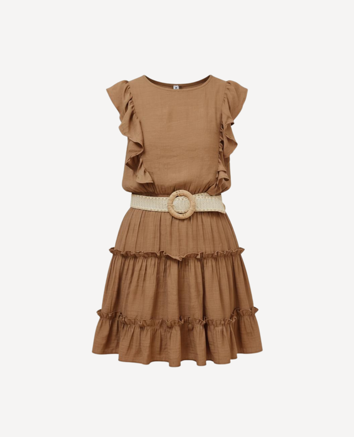 Vestido Tania Camel
