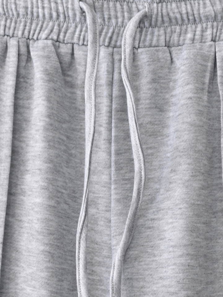 Pantalon Wide Leg Con vena Gris