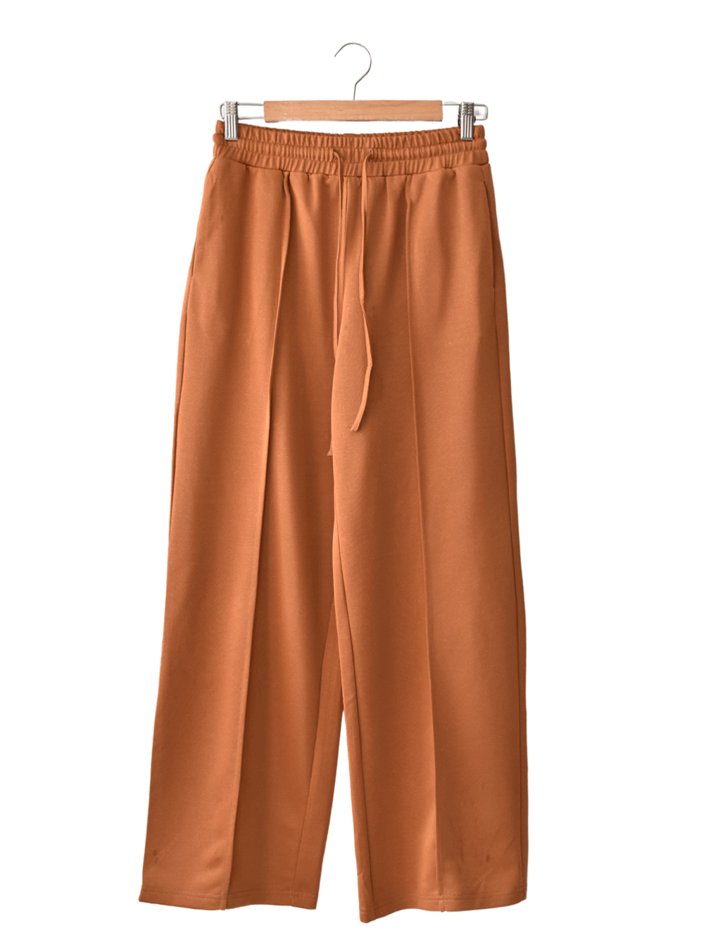 Pantalon Wide Leg Con vena Terracota