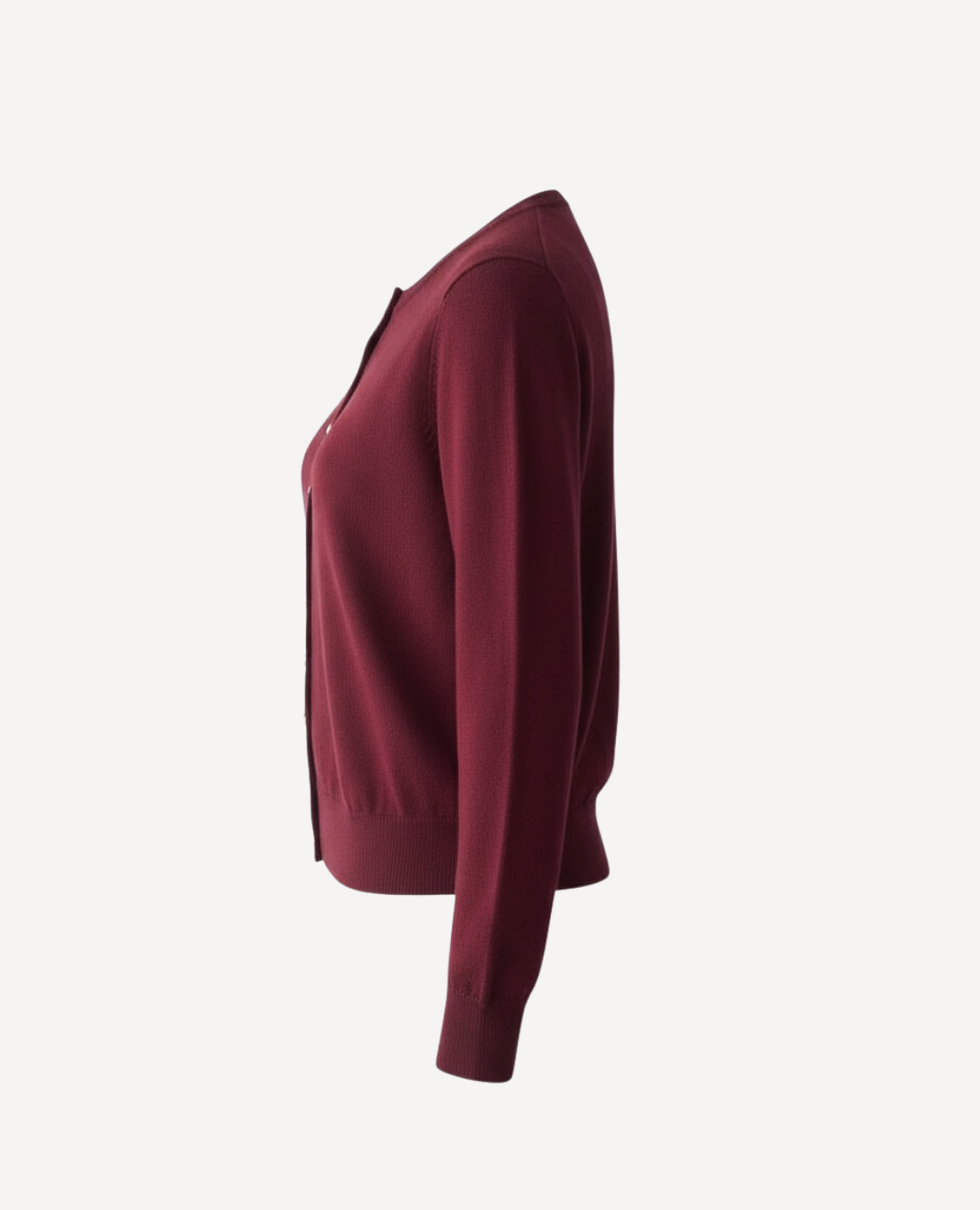 Cardigan Vino botones dorados