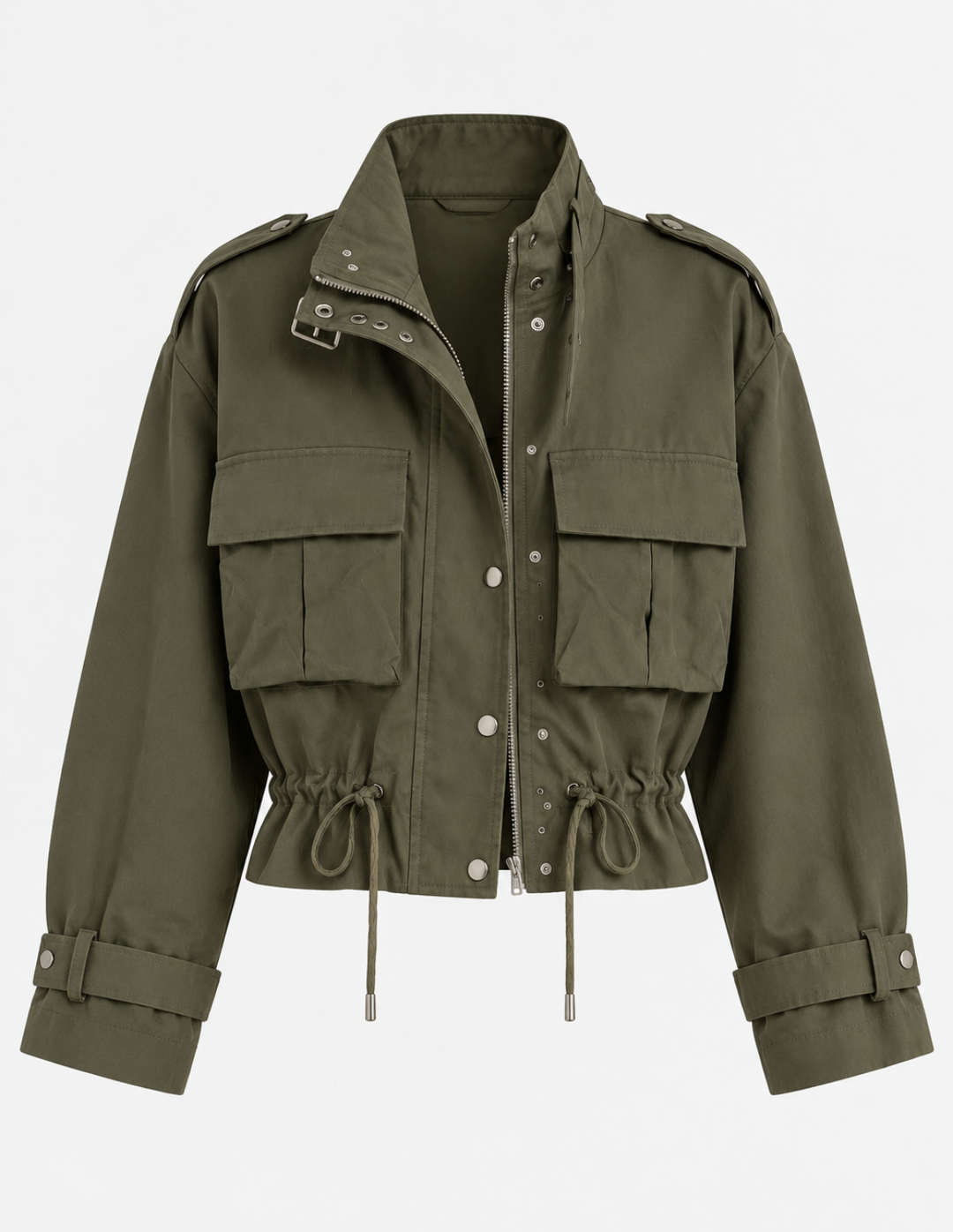 Chaqueta Cargo Verde Militar