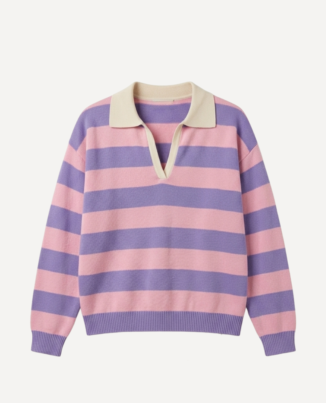Saco Stripes Boom Lila Rosa