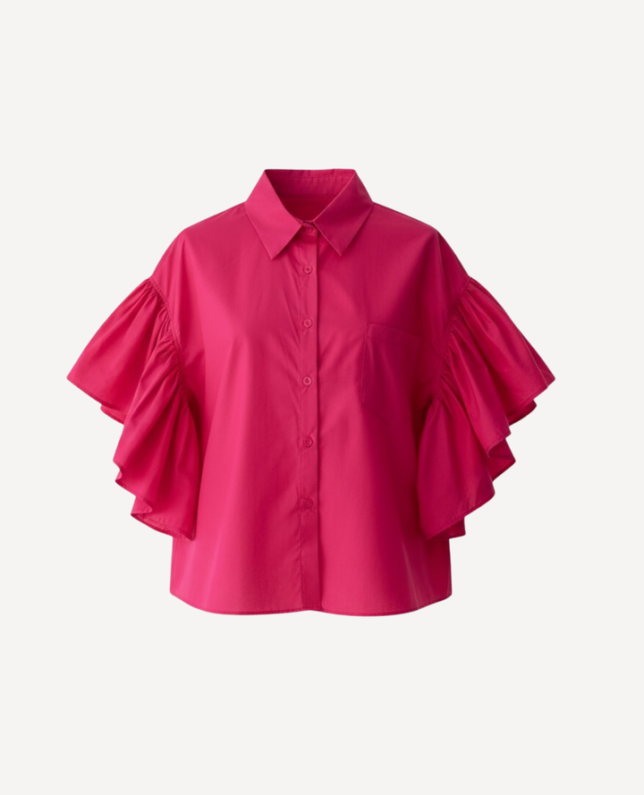 Blusa popelina Manga Bolero Lorenzo