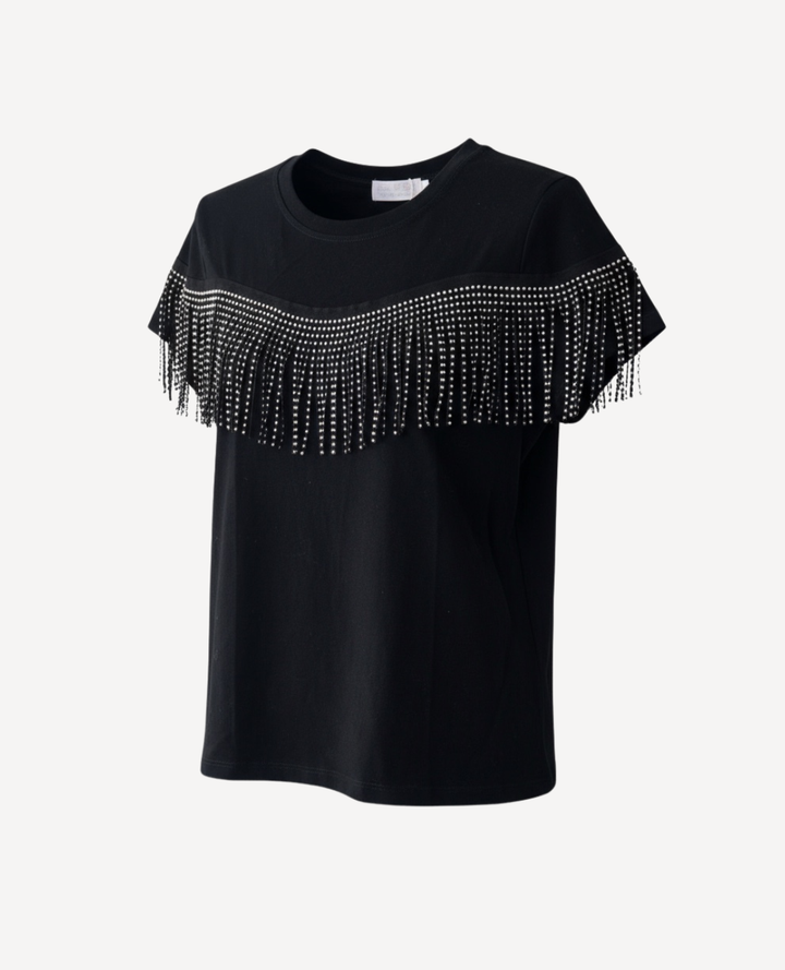 Camisa flecos Taches negra