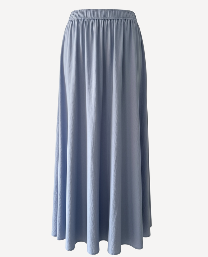 Falda Rotonda Azul Celeste