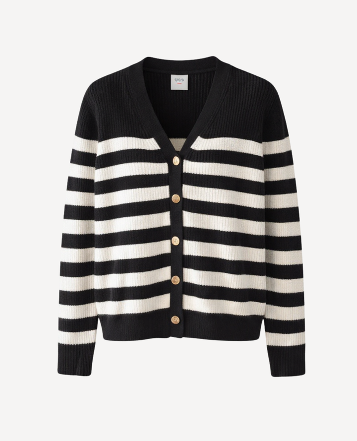 Cardigan Rayas- Botones