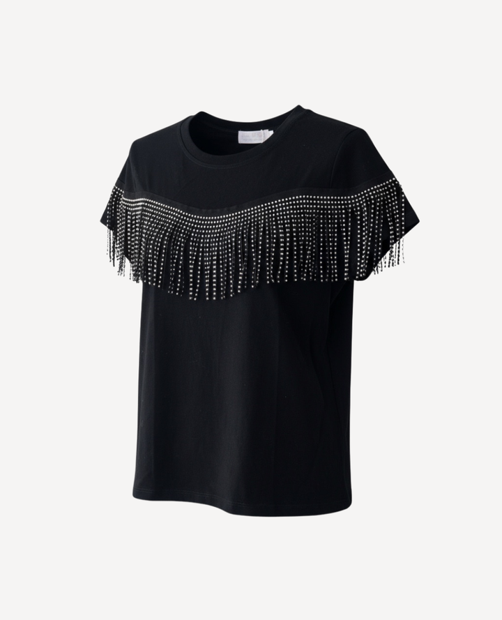 Camisa flecos Taches negra