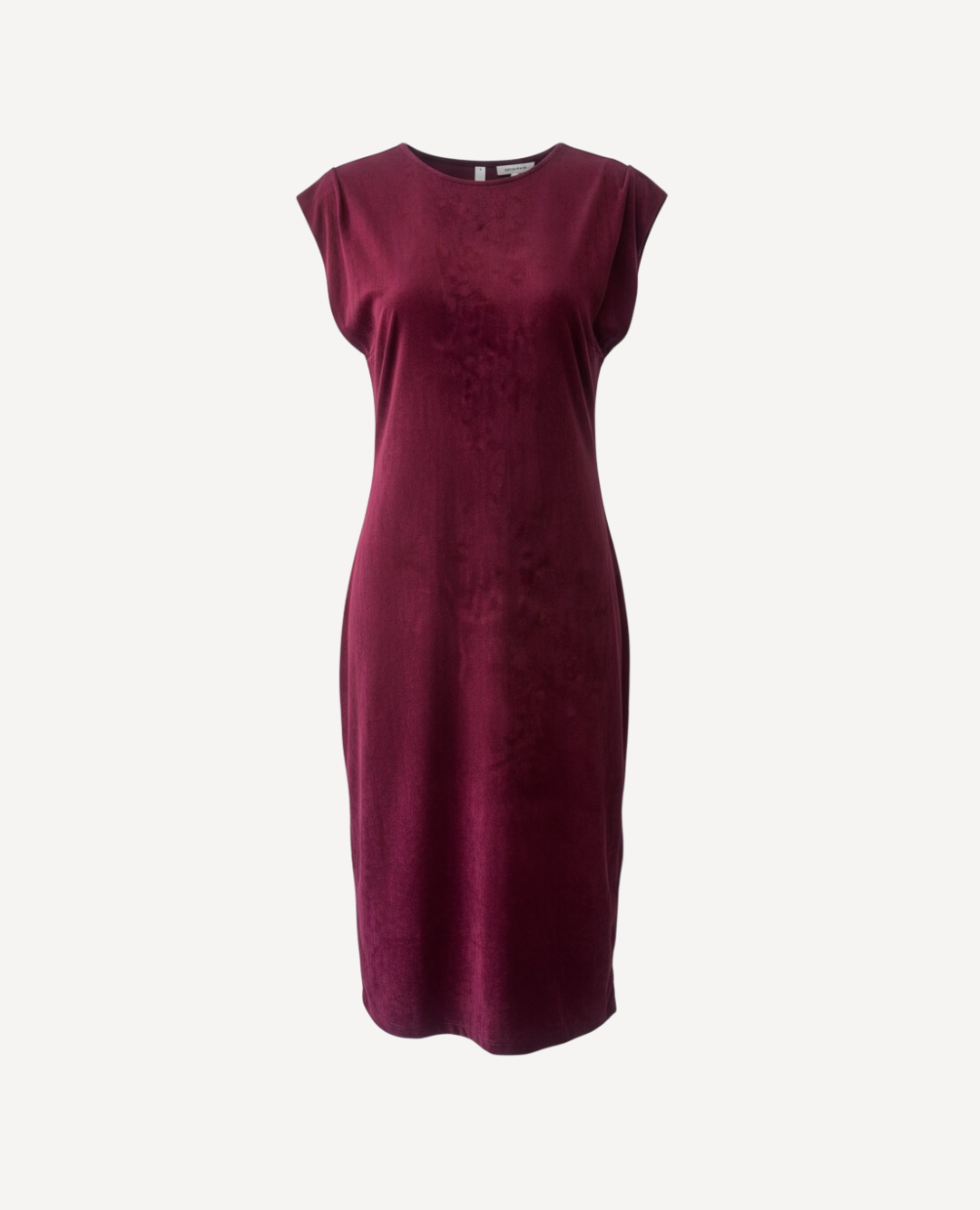 Vestido Muscle Tee Vinotinto gamuza