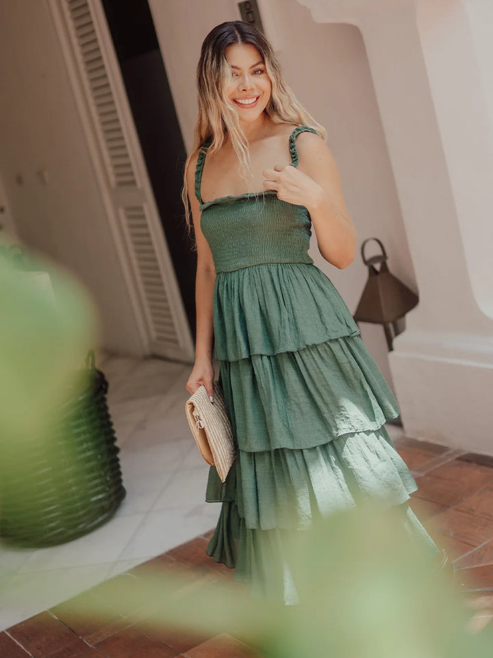 Vestido Elena Verde