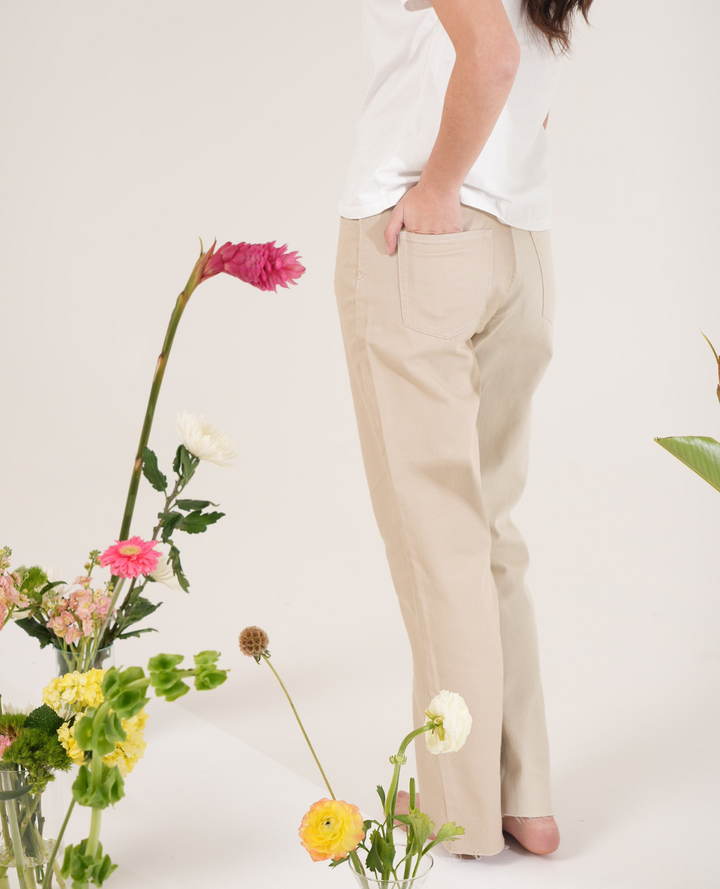 Pantalon Duo Beige Marfil Dana