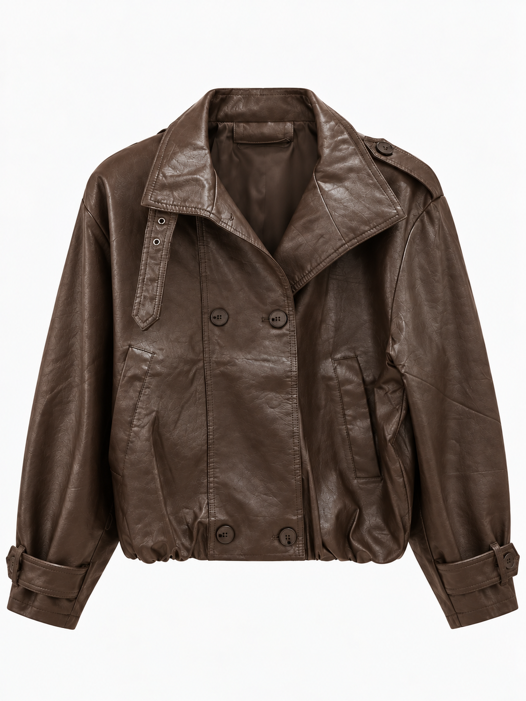 CHAQUETA CAZADORA CAFÉ