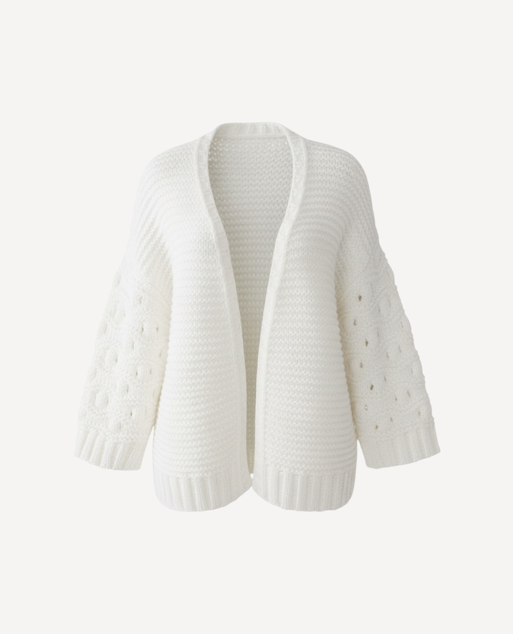 Cardigan Tejido Blanco