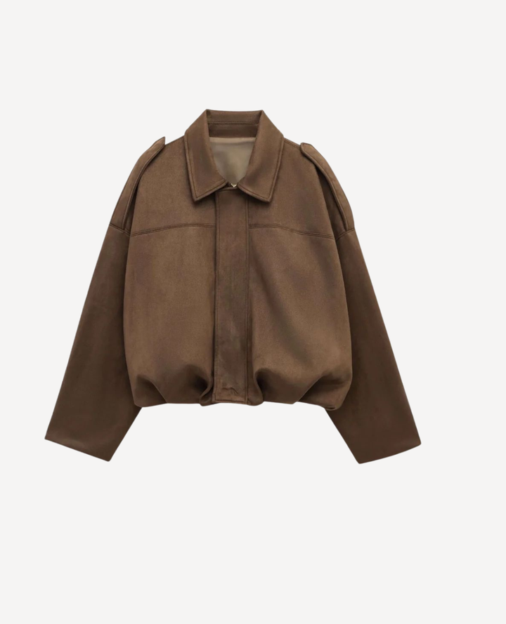Chaqueta Bomber Chocolate