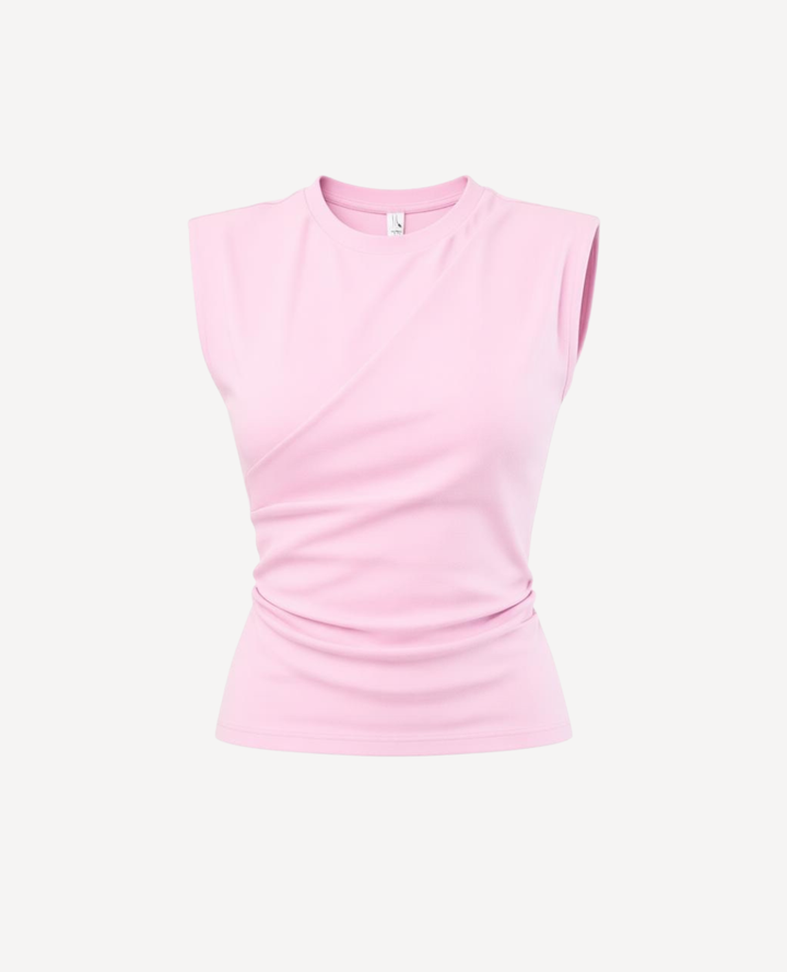 Muscle Top Cruzado lila