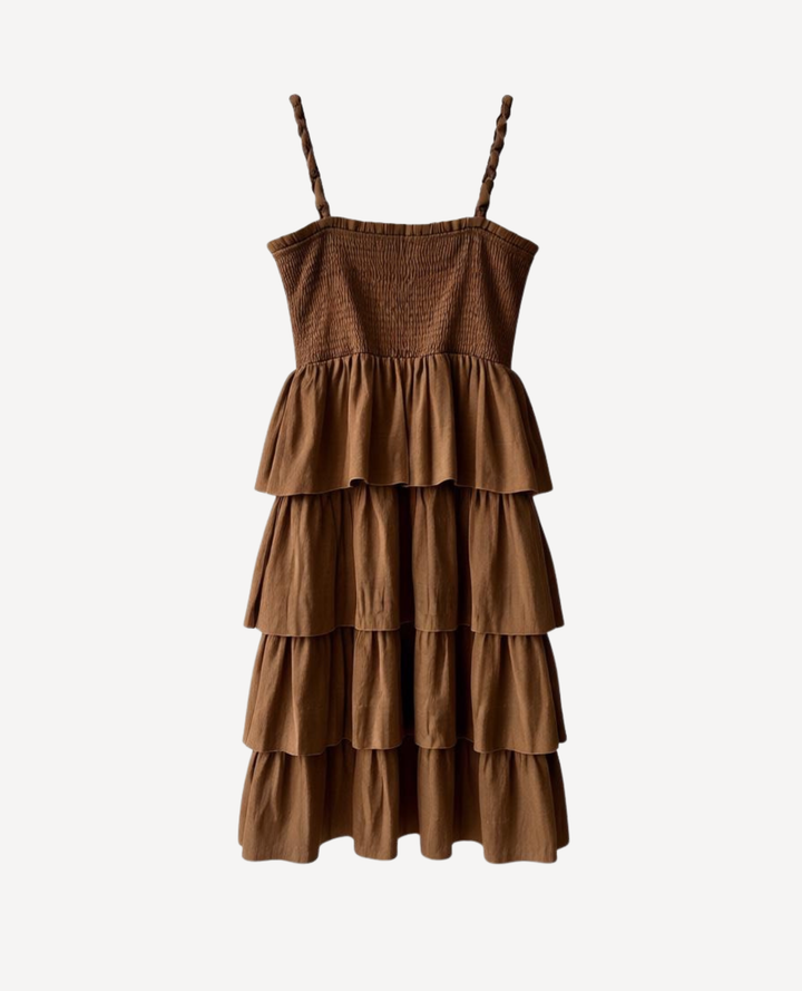 Vestido Elena Camel