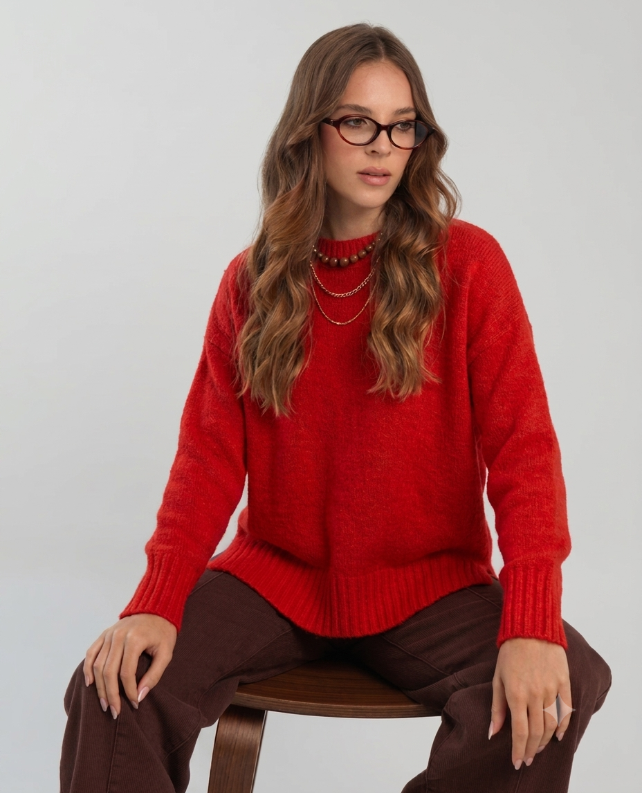 Saco Cuello Redondo Oversize