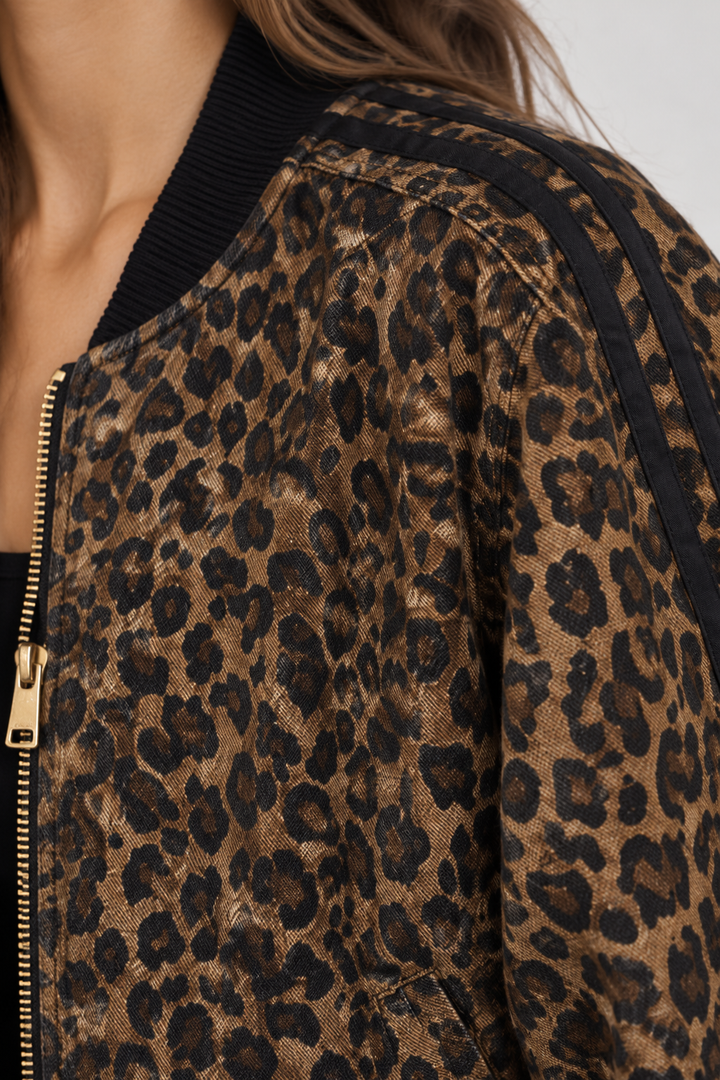 CHAQUETA BOMBER ANIMAL PRINT