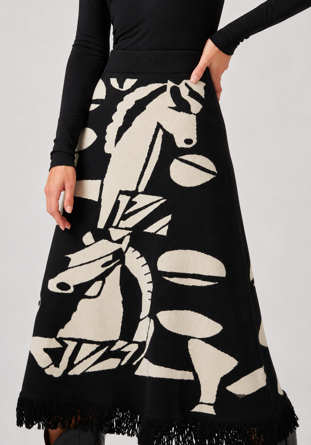 Falda Caballo Ajedrez