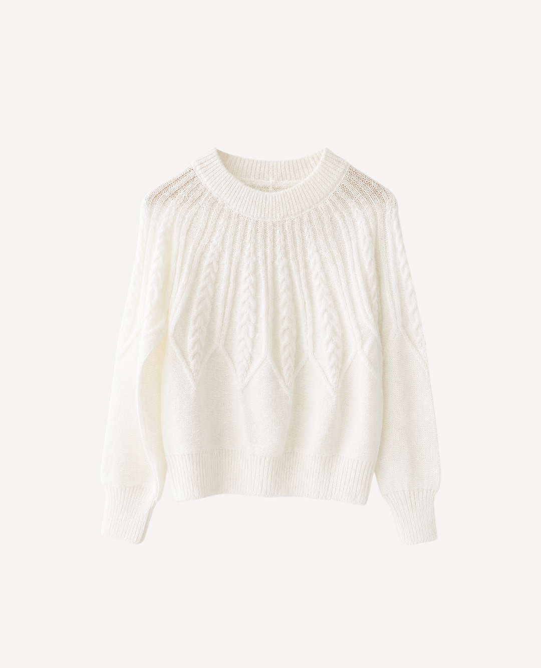 Saco Cuello Alto Blanco