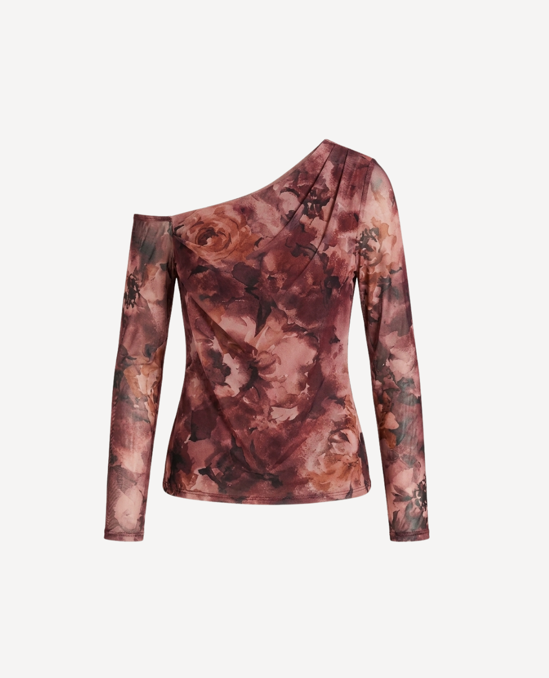 Blusa Escote asimétrico Uva
