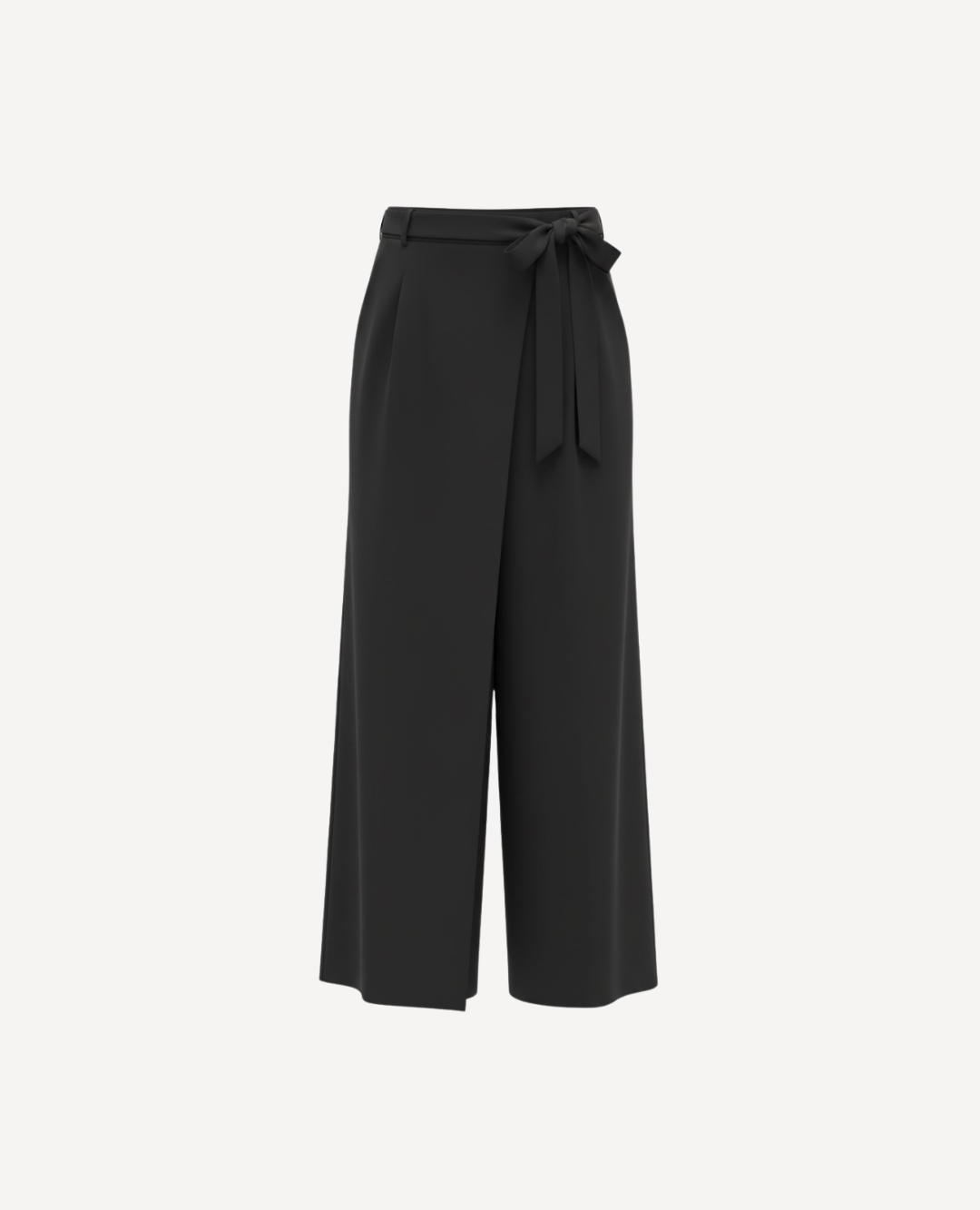 Pantalón Baggie Cruzado Negro