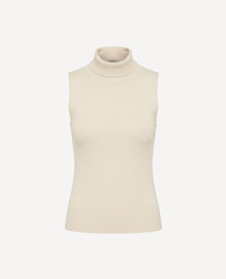 Top Tejido Tortuga Beige