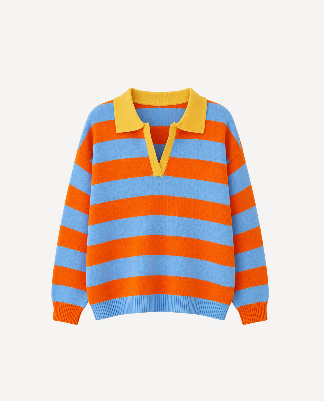 Saco stripes Boom Naranja con Azul