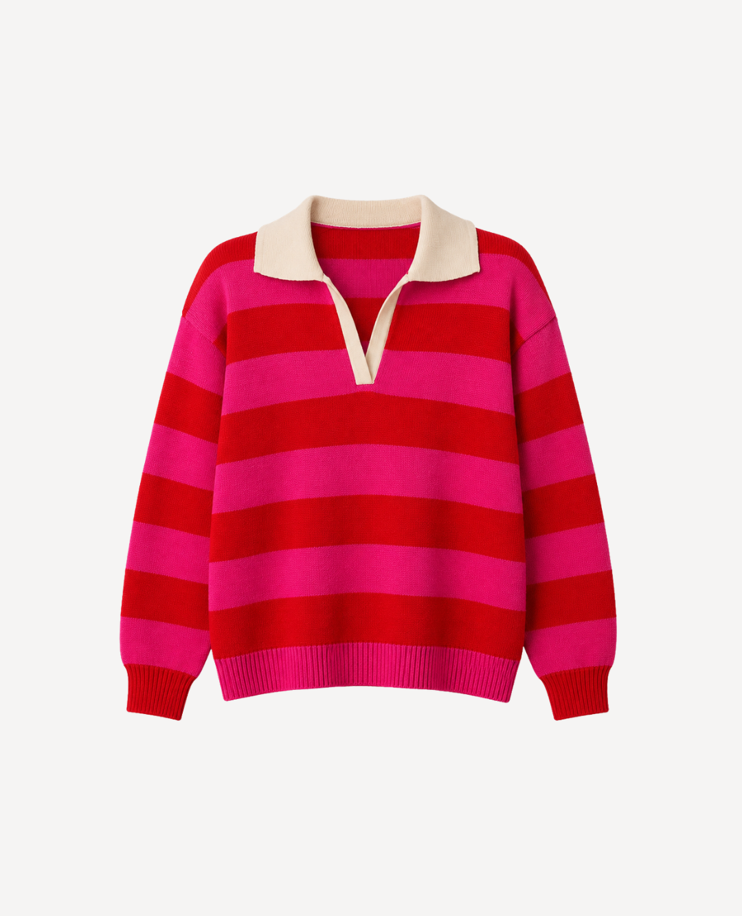 Saco Stripes Boom Fucsia Rojo