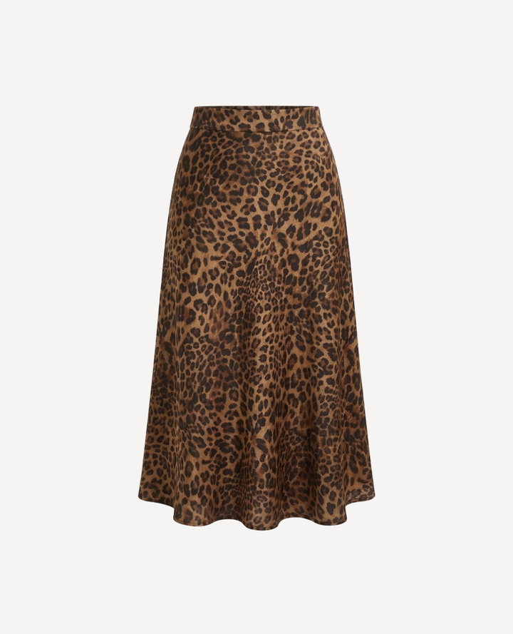 Falda Seda Animal Print DR