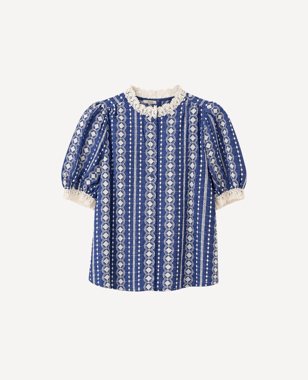 Blusa Muñeca Bordado torchon