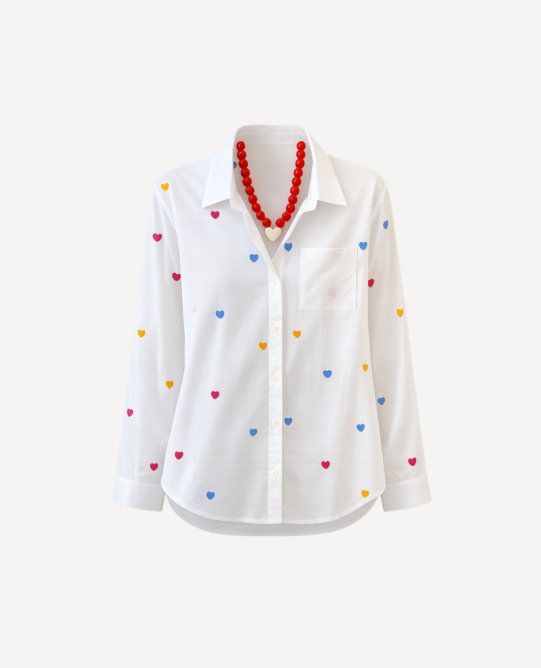 Camisa Corazones colombia