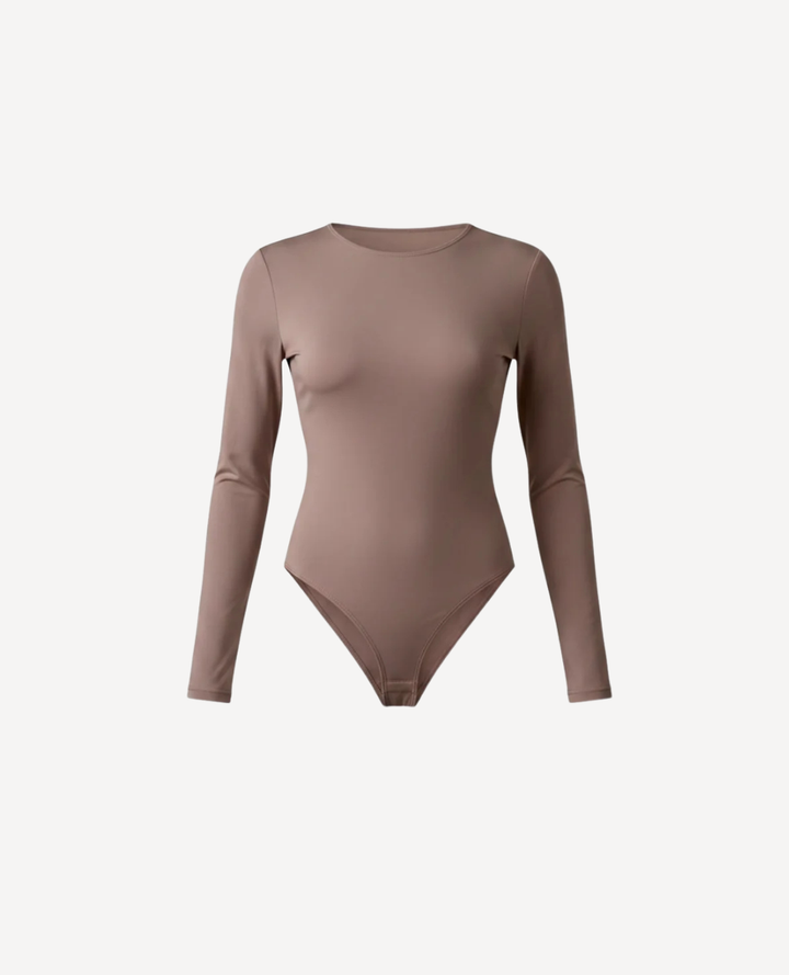 Body Manga Larga Moca