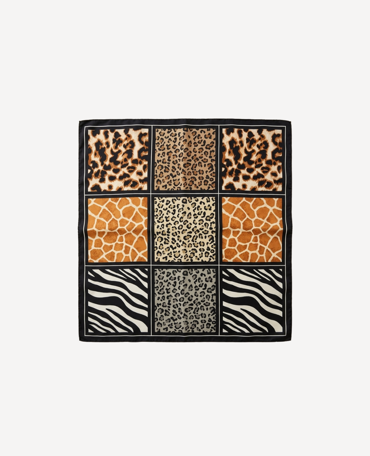 Pañoleta mosaico Animal Print