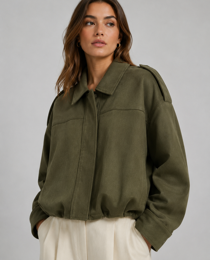 Chaqueta Bomber Verde militar
